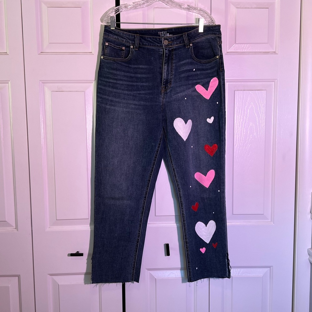 Heart jeans